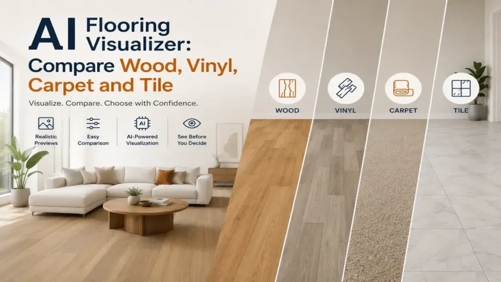 Ai Flooring Visualizer: Bandingkan Kayu, Vinyl, Karpet, dan Ubin